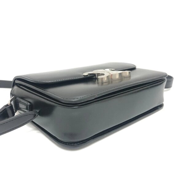 CELINE Triomphe Classic Bag Shoulder Bag Leather SVHardware Black/SilverHardware - Picture 2 of 13